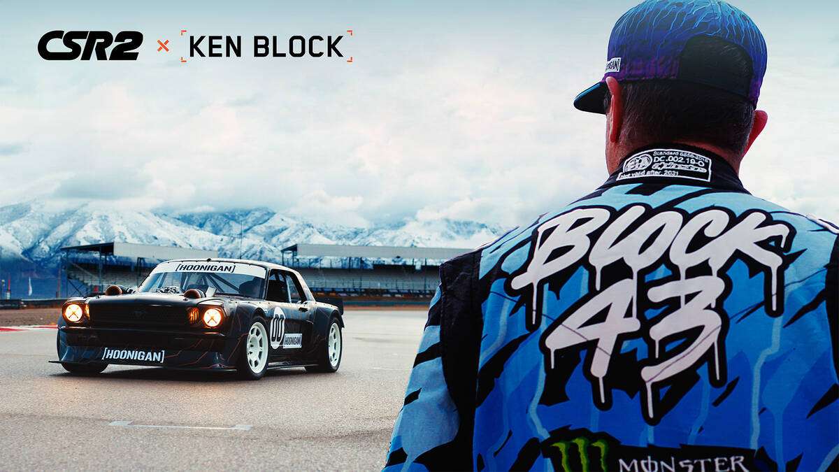 Zynga announced a multi-year partnership last November with racing icon Ken Block for CSR Racin ...