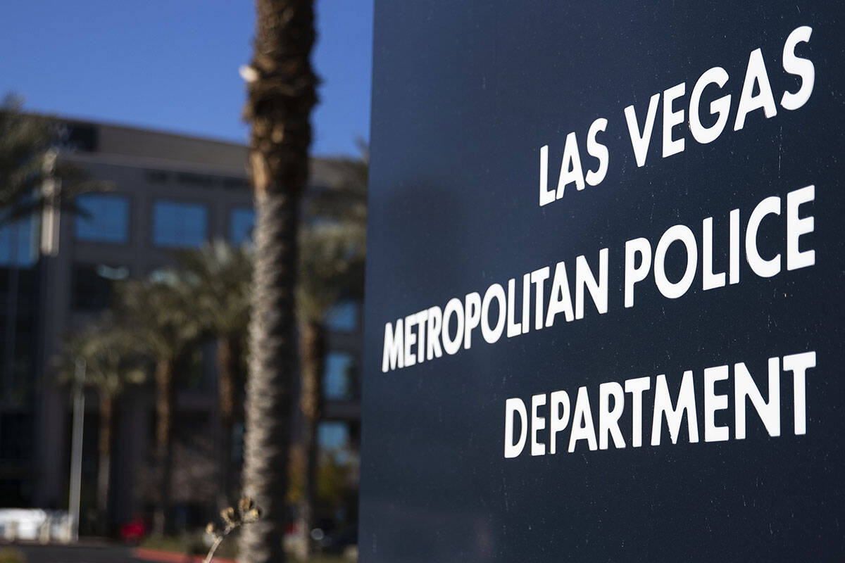 Metropolitan Police Department (Bizuayehu Tesfaye/Las Vegas Review-Journal) @bizutesfaye