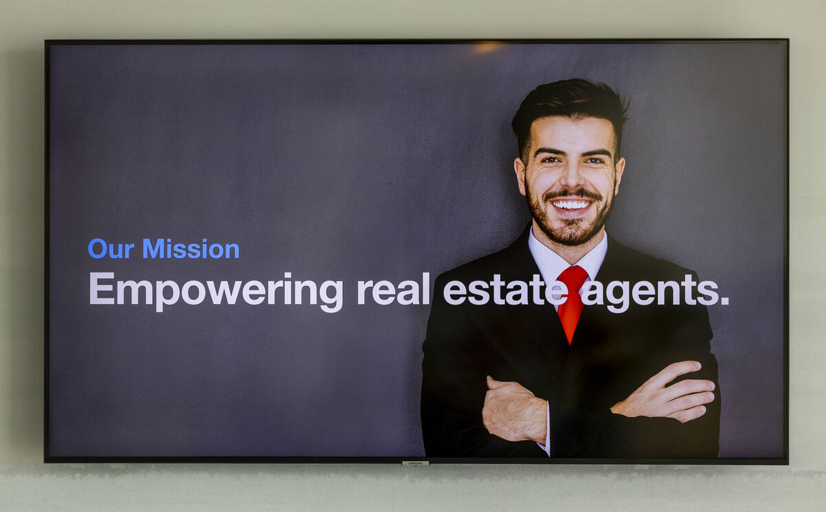 Frame from a real estate app called REAL co-founded by former Bravo TV's Million Dollar Listing ...