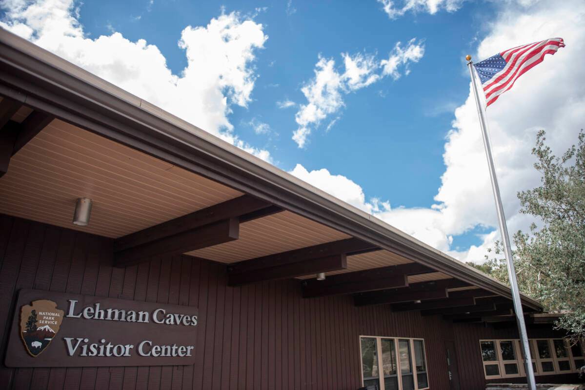 The Lehman Caves visitor center at Great Basin National Park on Monday, Aug. 1, 2022, in Baker, ...
