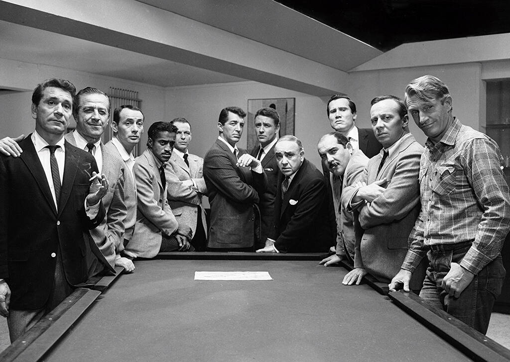 The cast of 1960's "Ocean's Eleven." (Warner Bros.)