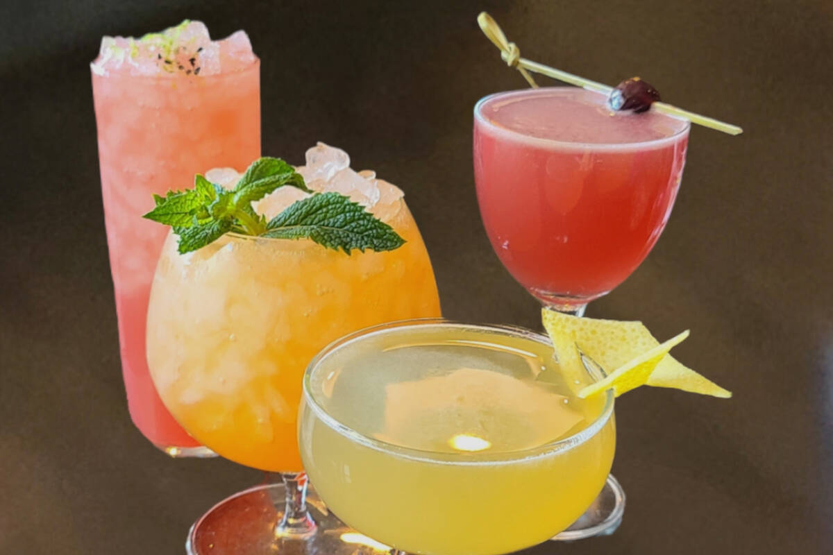Four pours on the summer 2022 cocktail list at Esther's Kitchen in Las Vegas (Esther's Kitchen)