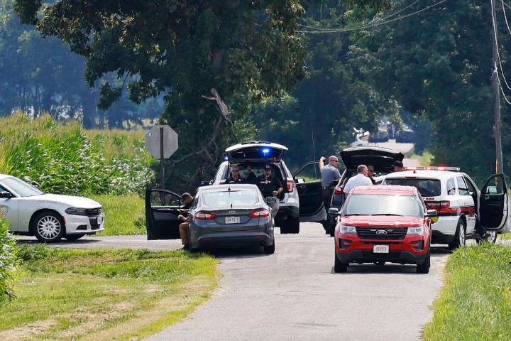 The area near Center and Smith roads was closed for hours during a standoff Thursday, Aug. 11, ...