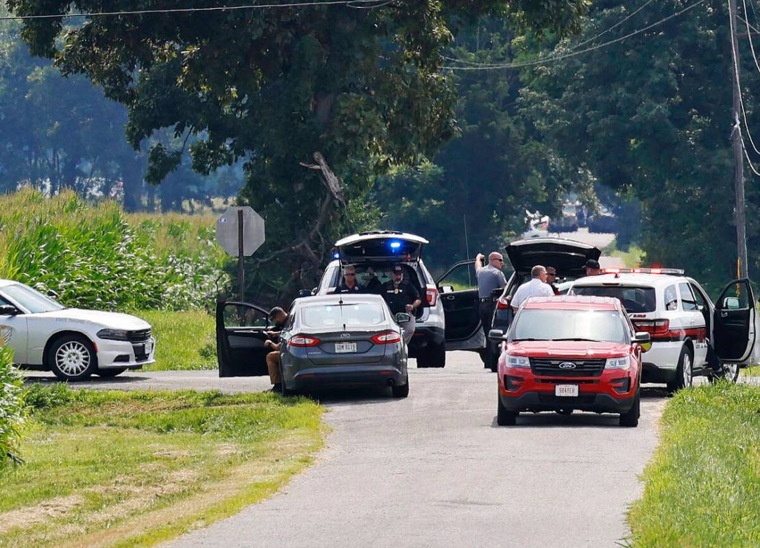 The area near Center and Smith roads was closed for hours during a standoff Thursday, Aug. 11, ...