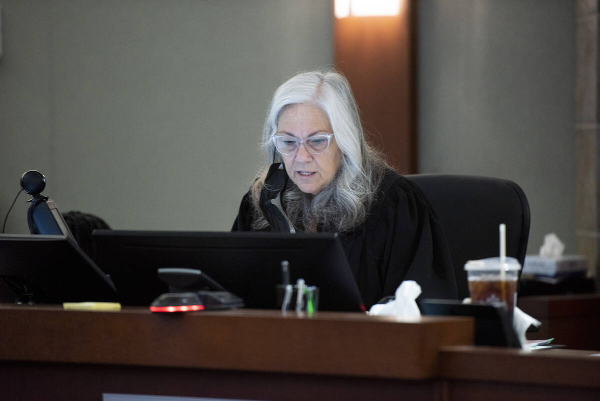 Judge Christy Craig presides over Rashawn Gaston-Anderson's competency hearing at the Regional ...