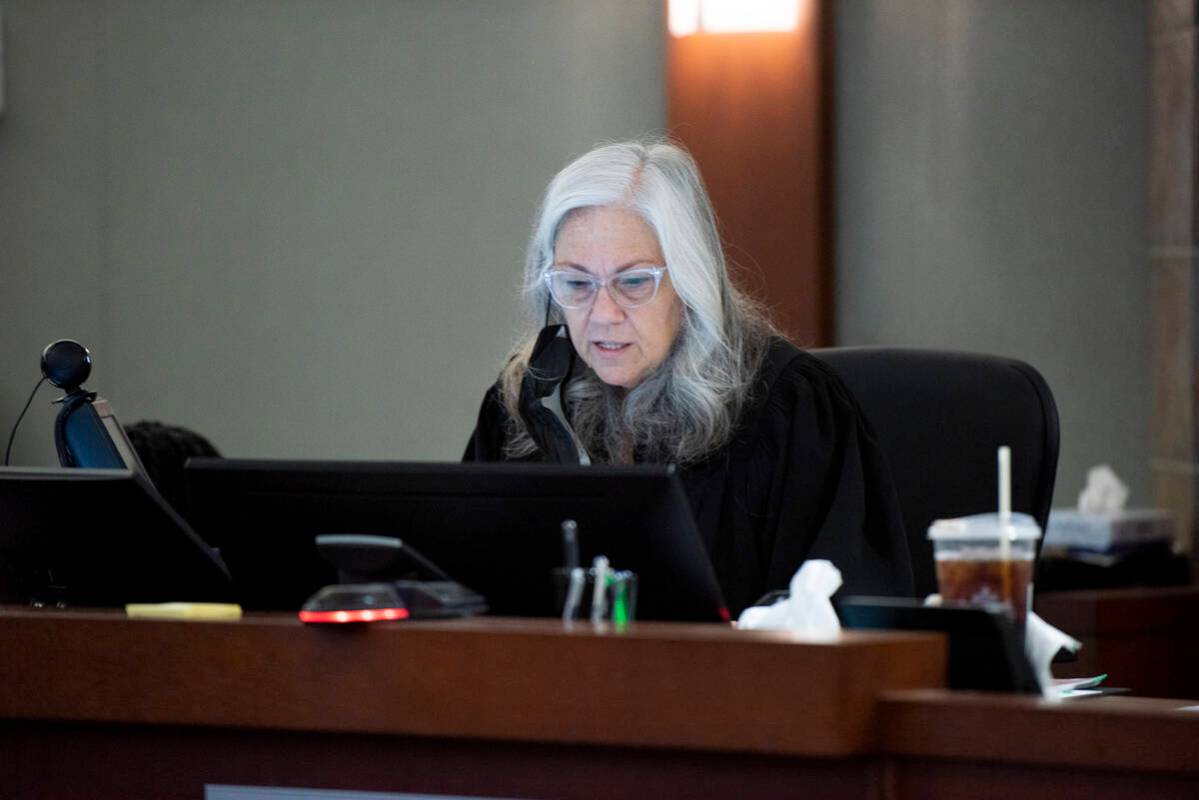 Judge Christy Craig presides over Rashawn Gaston-Anderson's competency hearing at the Regional ...