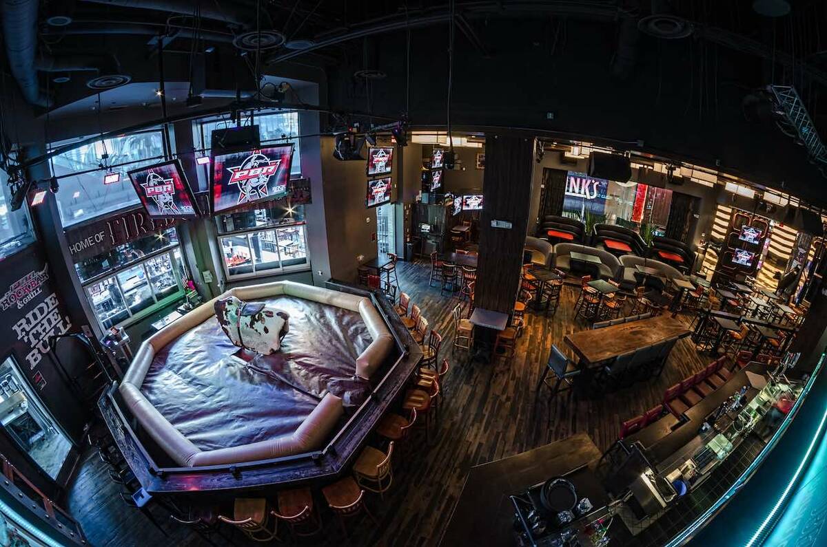 PBR Rock Bar & Grill at The Miracle Mile Shops at Planet Hollywood. (PBR Rock Bar & Grill)