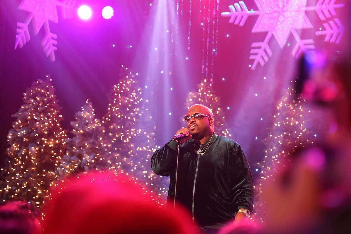 Rapper CeeLo Green performs at the annual Hollywood Christmas Parade in Los Angeles on Sunday, ...