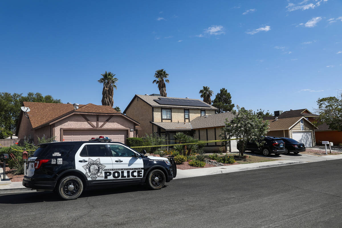 The home of Las Vegas Review-Journal reporter Jeff German, who was found dead with stab wounds ...