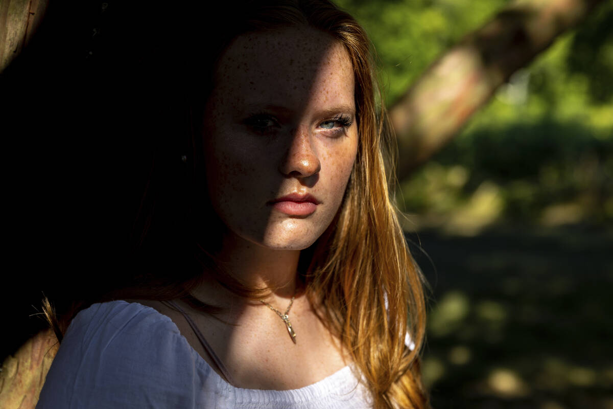 Jackie Hegarty, a rising senior at Newtown High School, poses for a photo at Holcombe Hill Wild ...