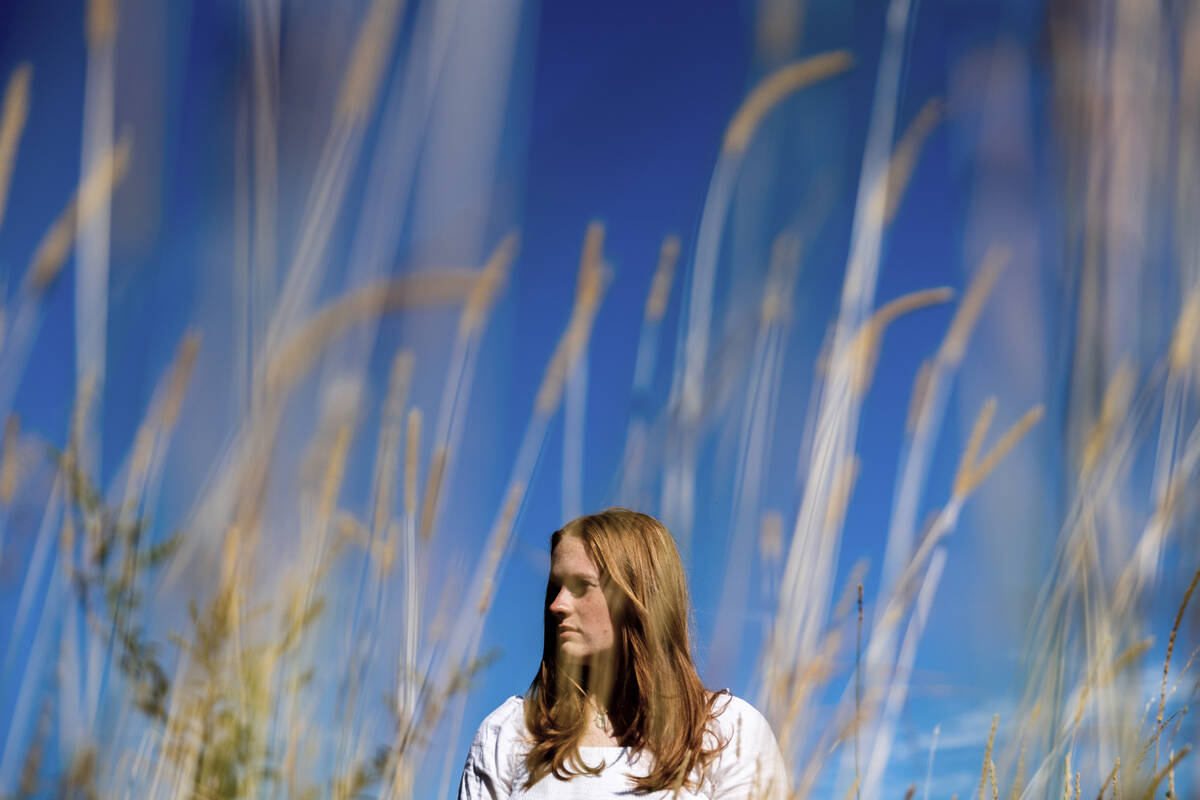 Jackie Hegarty, a rising senior at Newtown High School, poses for a photo at Holcombe Hill Wild ...