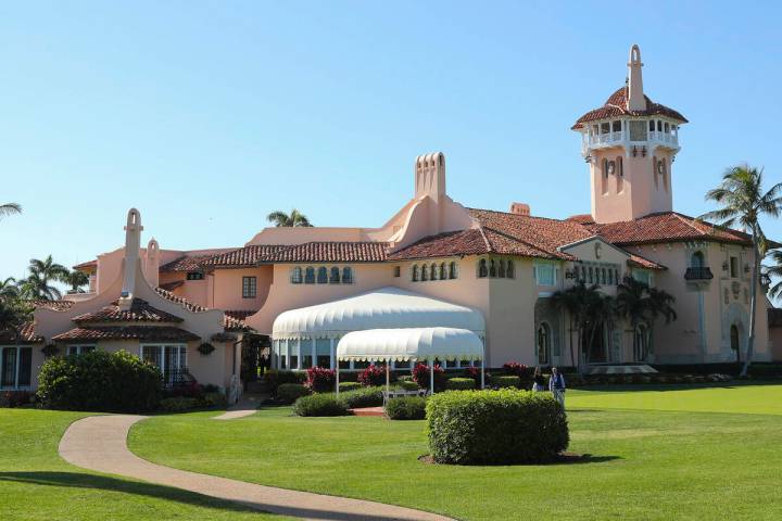 FILE - President Donald Trump's Mar-a-Lago estate is seen in Palm Beach, Fla., April 18, 2018. ...