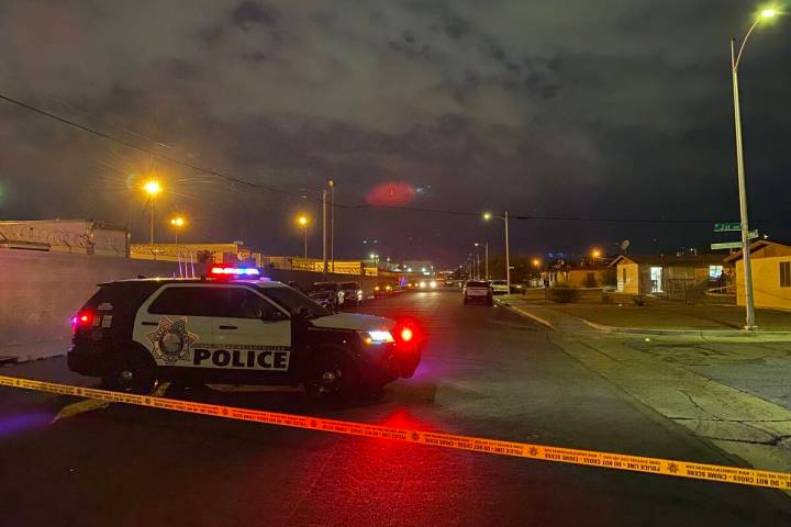 Las Vegas police were investigating a homicide in the 800 block of Reed Place around 6:45 p.m. ...