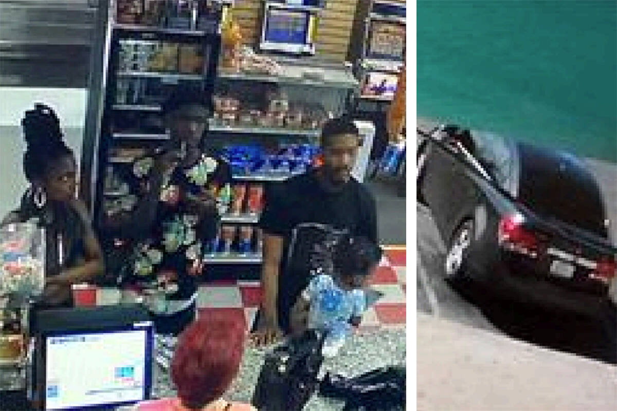 Police are seeking the public’s aid in identifying three people involved in a robbery committ ...