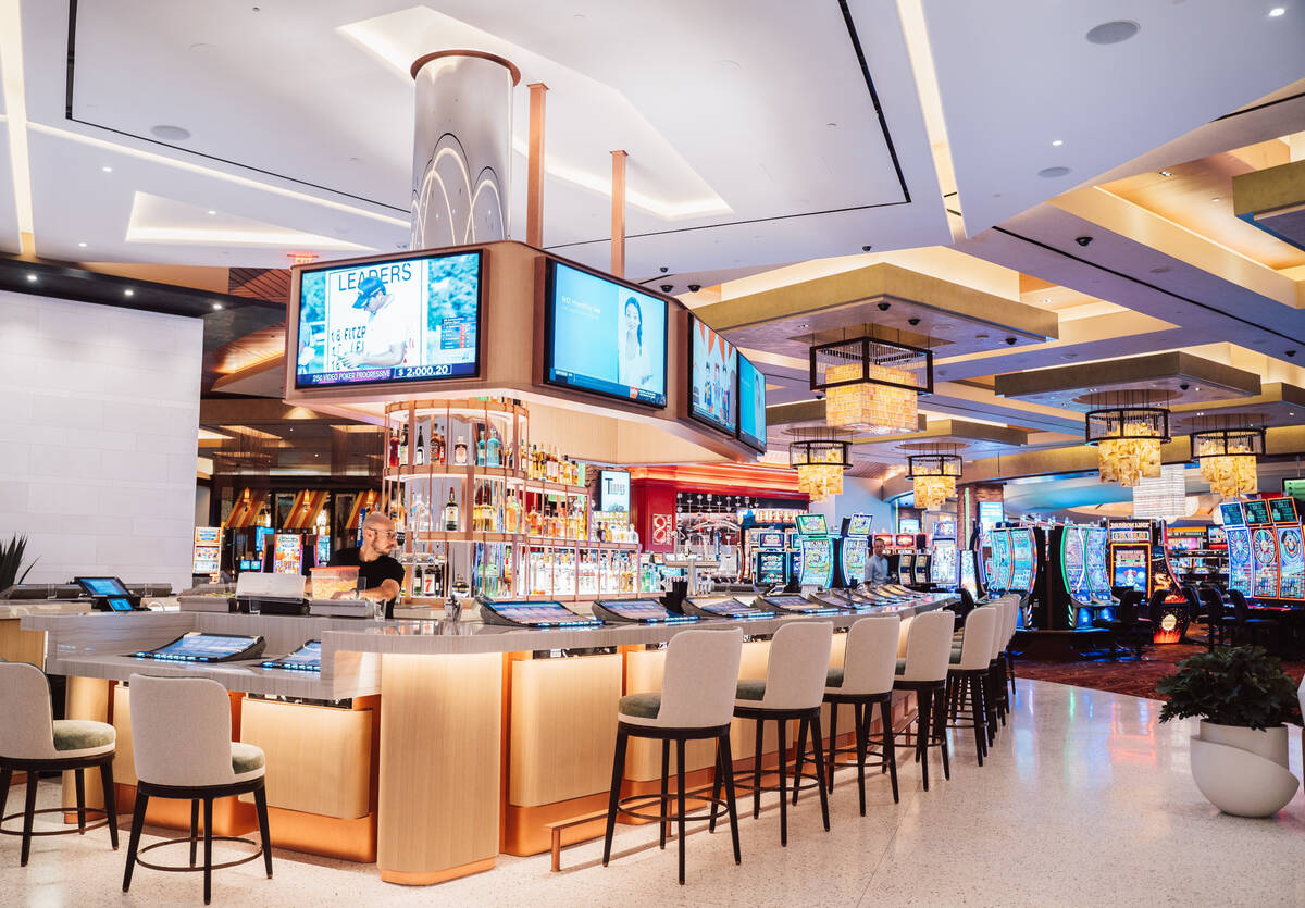 Polaris bar opened in September 2022 in Red Rock Casino in the Summerlin area of Las Vegas. (St ...