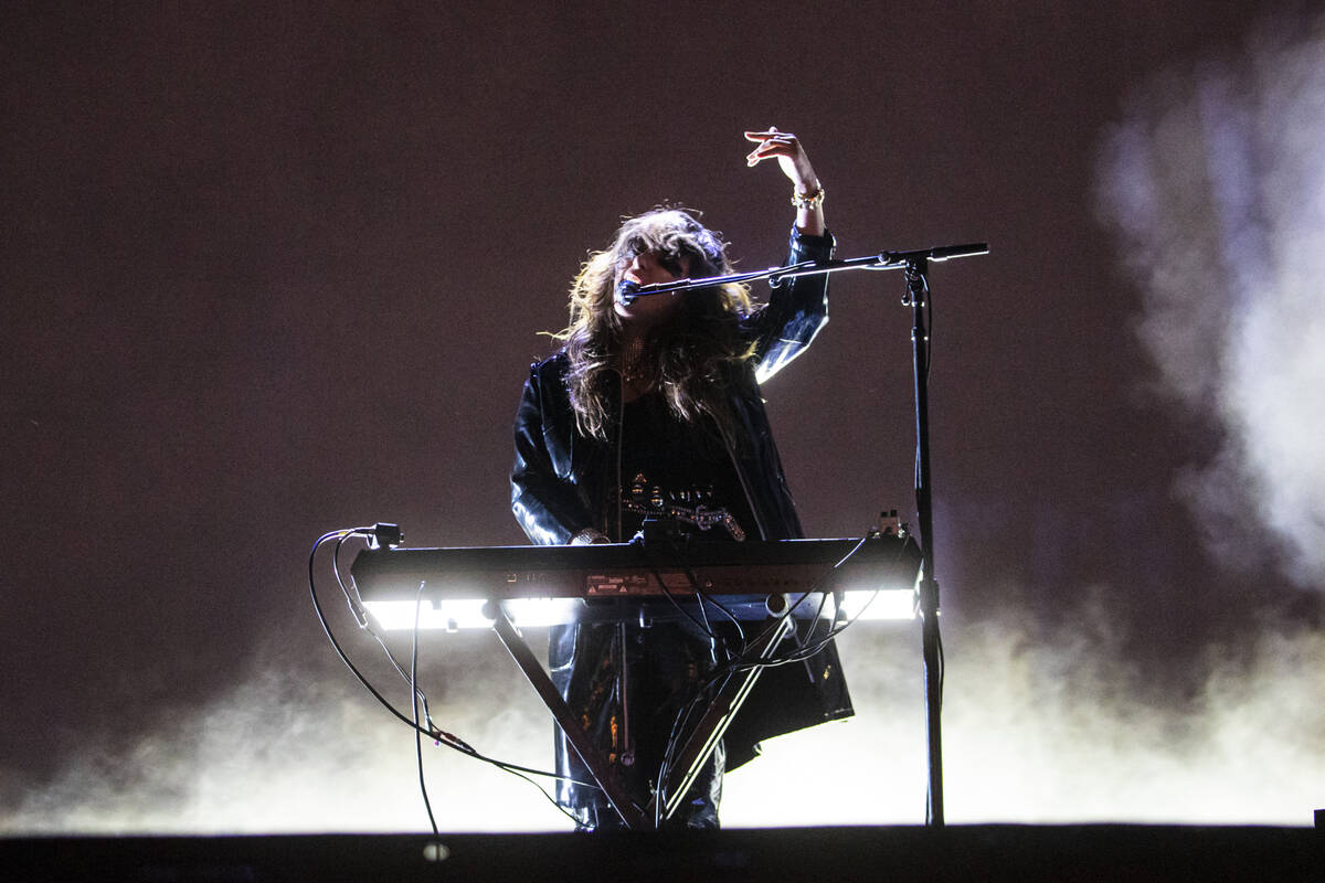 Victoria Legrand of Beach House performs during the Life is Beautiful festival on Sunday, Sept. ...