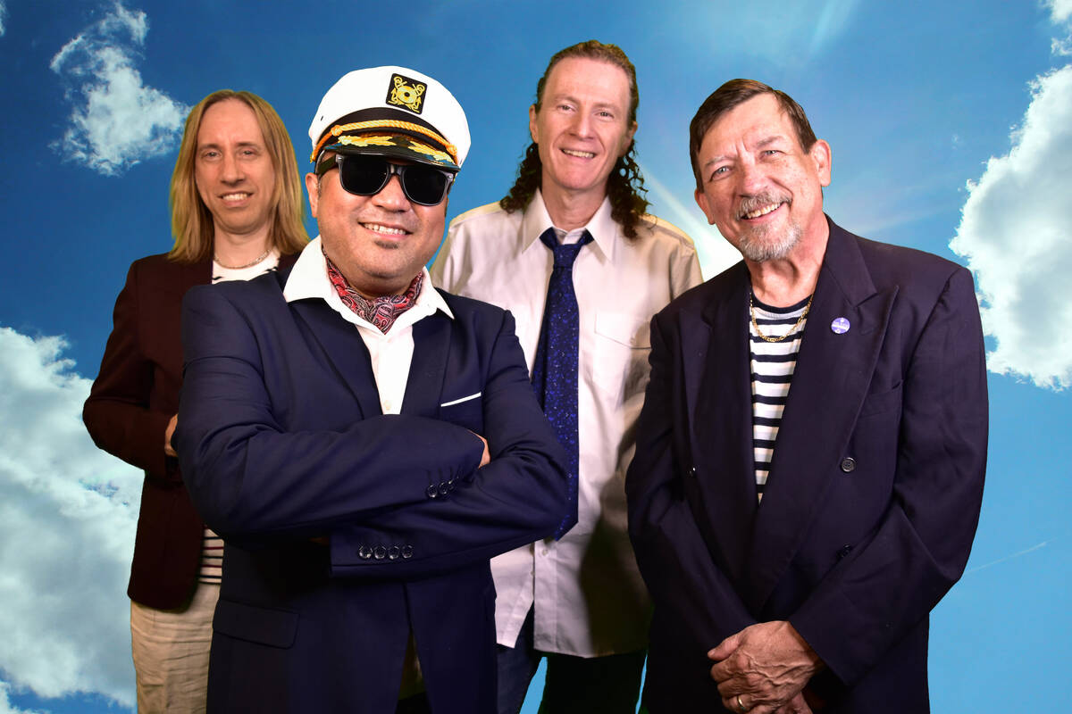 Yacht N' Roll, a popular Las Vegas lounge act, has become part of the Yacht Rock craze. Shown f ...