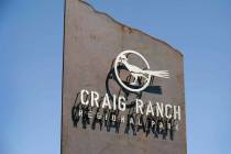 Craig Ranch Regional Park in North Las Vegas. (Las Vegas Review-Journal)
