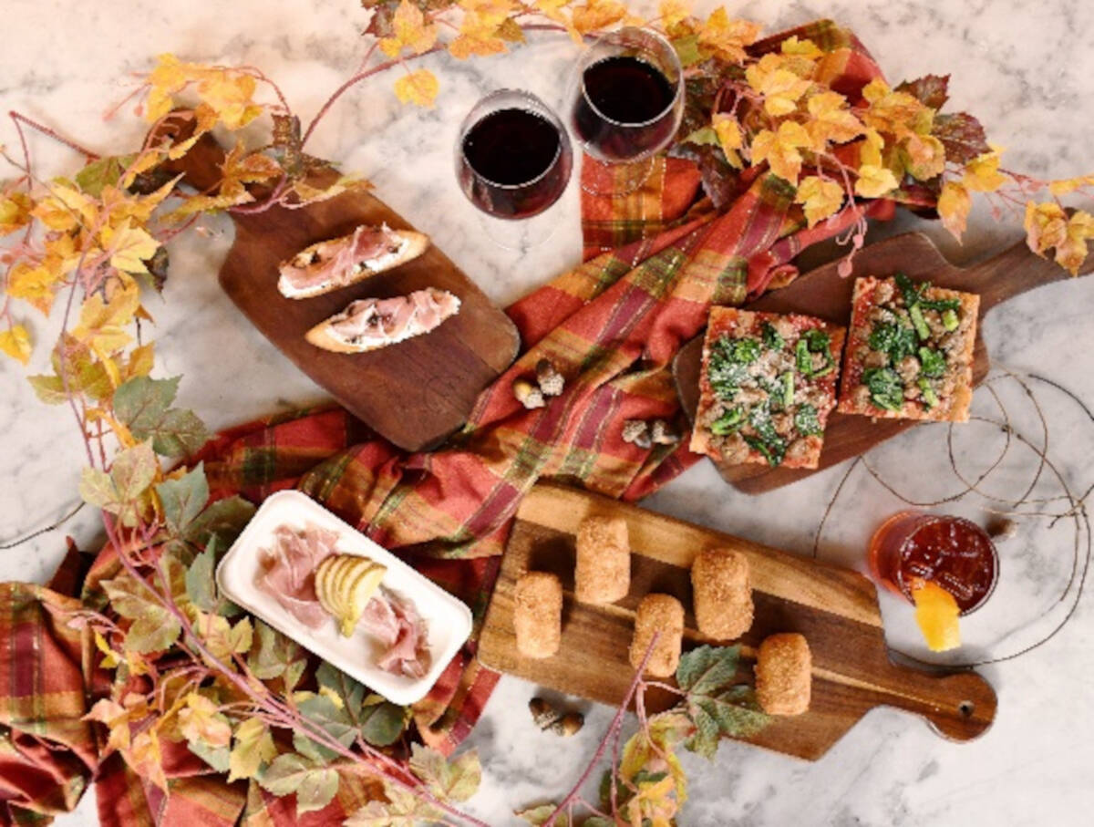 Harvest Festa on Oct. 8, 2022, in Eataly at Park MGM on the Las Vegas Strip features unlimited ...