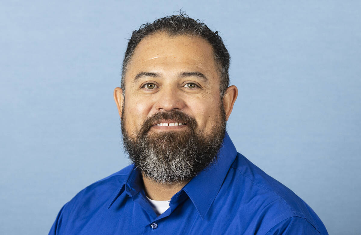 Marco Hernandez poses for a photo at the Review-Journal studio on Tuesday, July 11, 2022, in La ...