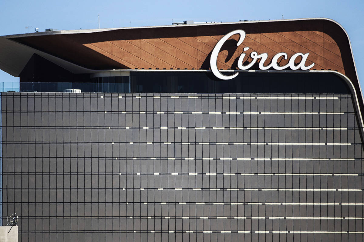 Circa Resort & Casino is shown on Tuesday, March 22, 2022, in Las Vegas. (Bizuayehu Tesfaye ...