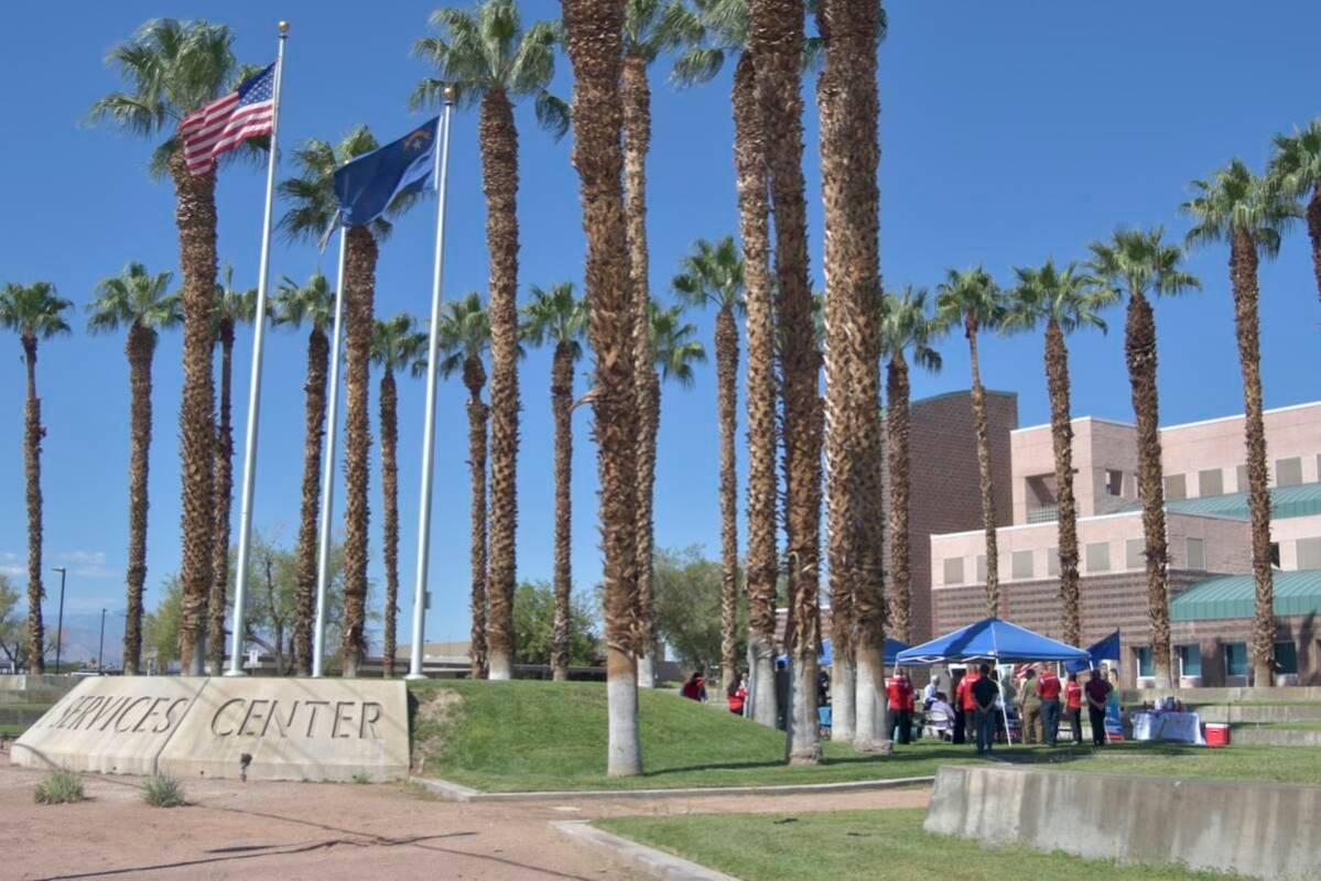 The Clark County Family Court building on Thursday, Oct. 6, 2022. (Jimmy Romo/Las Vegas Review- ...