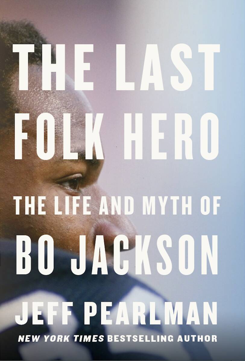 Cover of "The Last Folk Hero: The Life and Myth of Bo Jackson" by Jeff Pearlman.