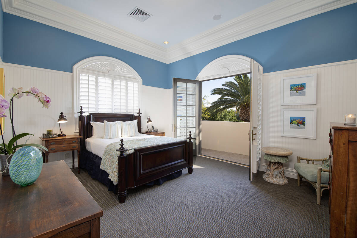 One of 11 bedrooms. (Corcoran Global Living)