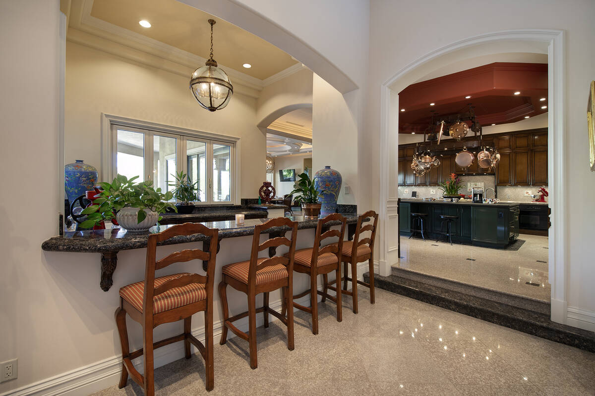 The bar. (Corcoran Global Living)