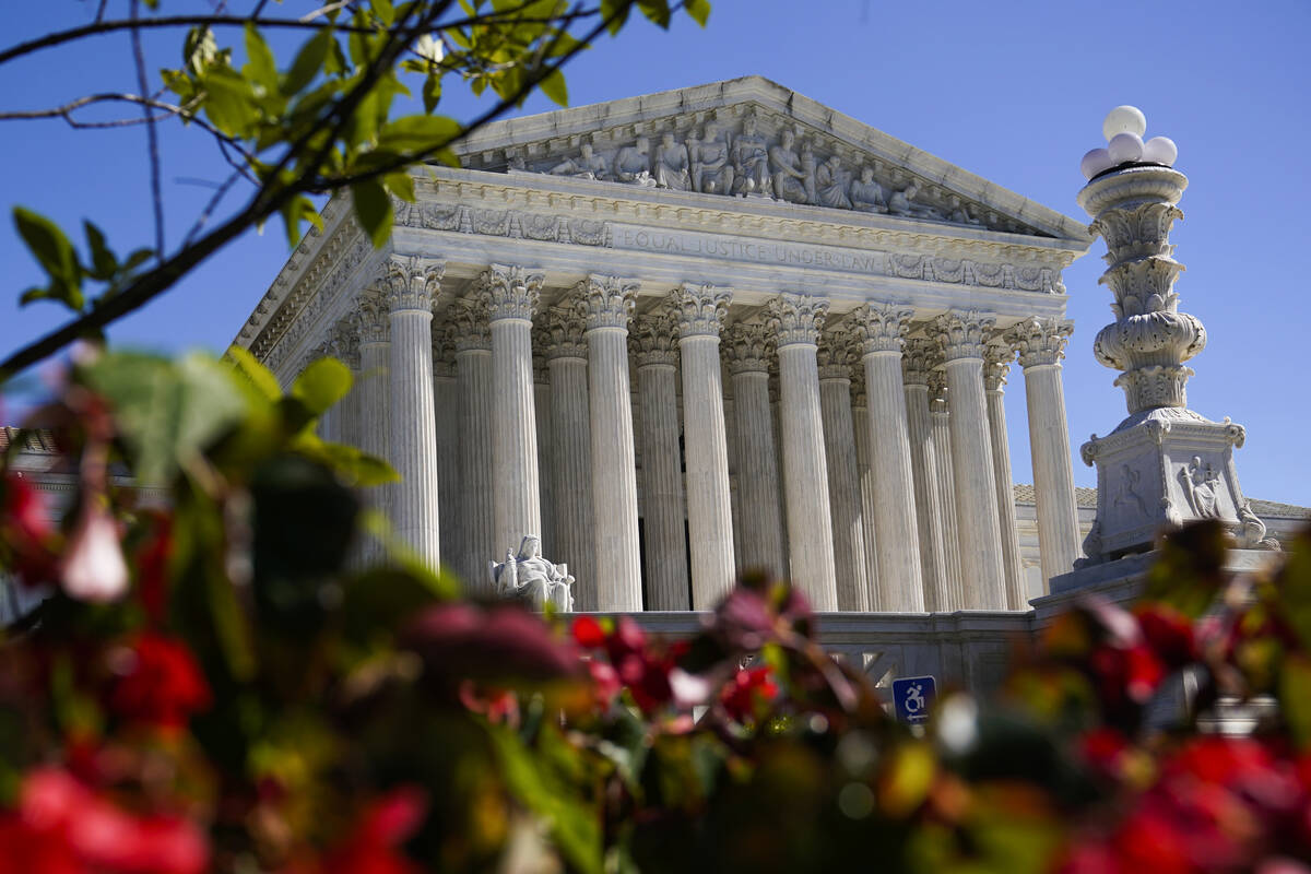 The U.S Supreme Court in Washington. (AP Photo/Mariam Zuhaib)