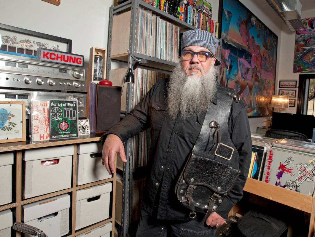 The Punk Rock Museum founder Bryan Ray Turcotte is shown in a photo from May 2022. The museum, ...