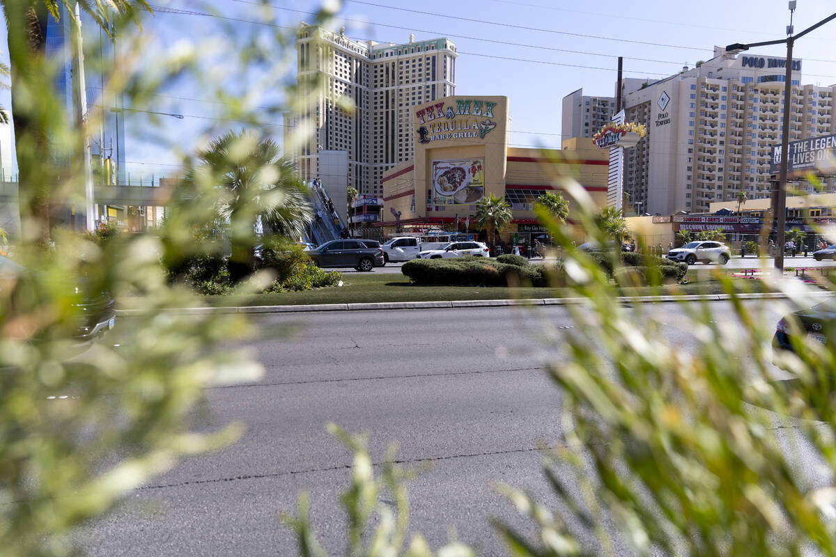 The Tex Mex & Tequila restaurant, 3725 Las Vegas Blvd. South, in Las Vegas, is seen on Tues ...