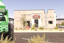 Raising Cane's, located at 3737 W. Craig Road. (Justin Semana/Las Vegas Review-Journal)