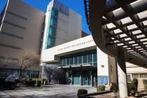 The Clark County Detention Center in Las Vegas (Bizuayehu Tesfaye/Las Vegas Review-Journal)