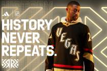 The NHL unveiled the designs for their reverse retro jerseys Thursday, including for the Golden ...