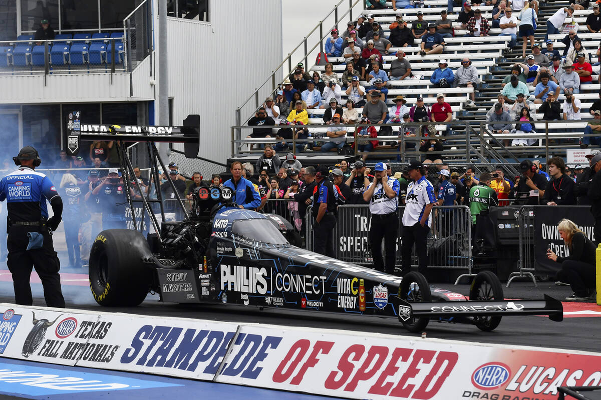 New Yorker Justin Ashley, coming off a win in Texas, is the man to beat for the NHRA's Top Fuel ...