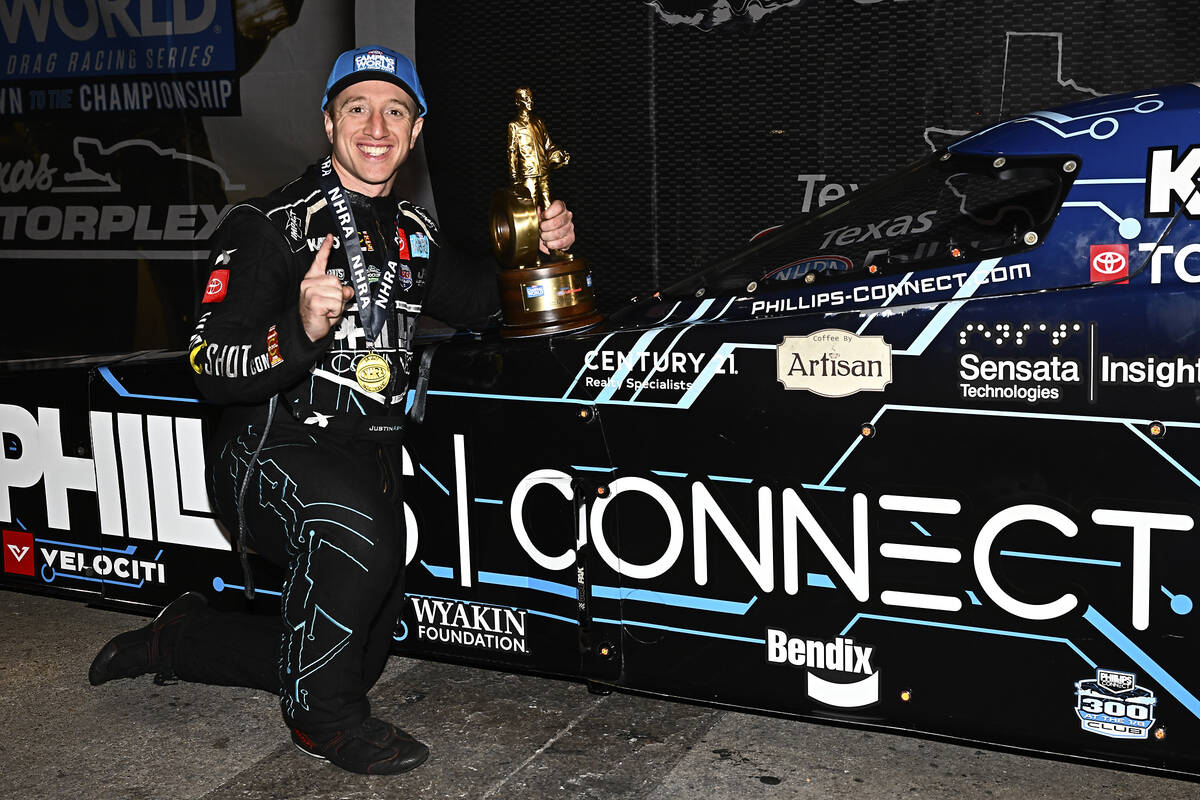 New Yorker Justin Ashley, coming off a win in Texas, is the man to beat for the NHRA's Top Fuel ...