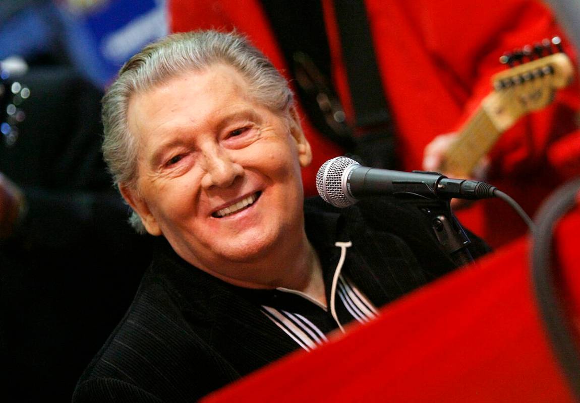 FILE - Jerry Lee Lewis performs onstage in New York on Sept. 26, 2006. Spokesperson Zach Furman ...