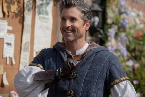 Patrick Dempsey as Robert Philip in Disney's live-action DISENCHANTED, exclusively on Disney+. ...