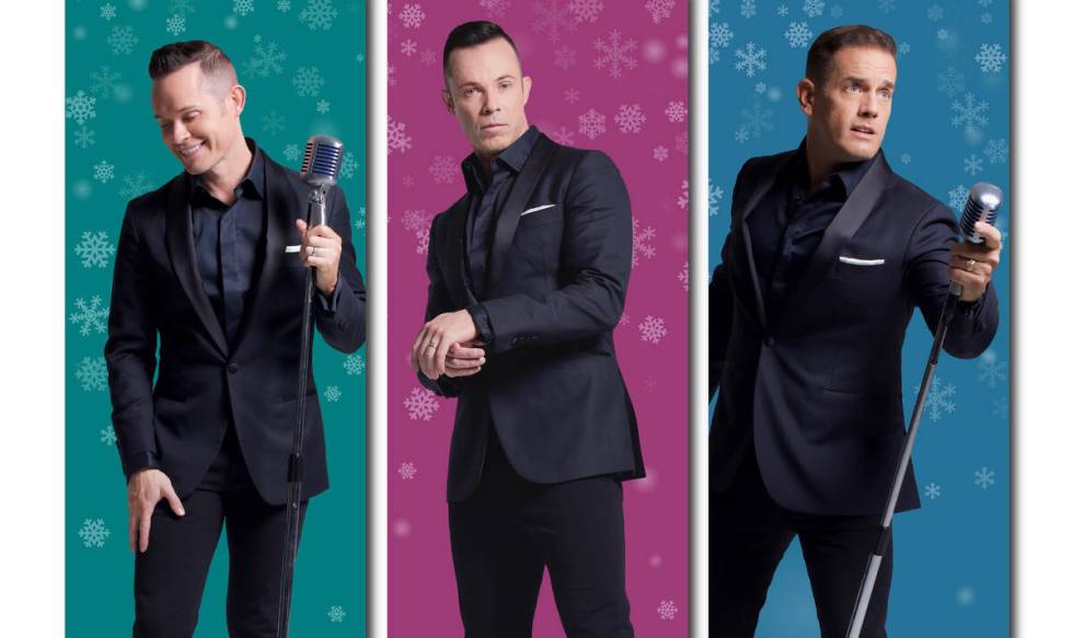 A promotional image for Human Nature's "Christmas, Motown and More" show at South Poi ...