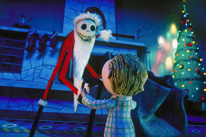 Jack Skellington (Danny Elfman & Chris Sarandon), Halloweentown's beloved Pumpkin King, is obse ...