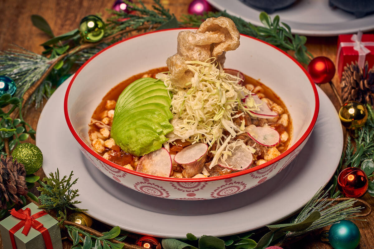 Casa Calavera in Virgin Hotels in Las Vegas is serving a posole rojo special for Christmas Day ...