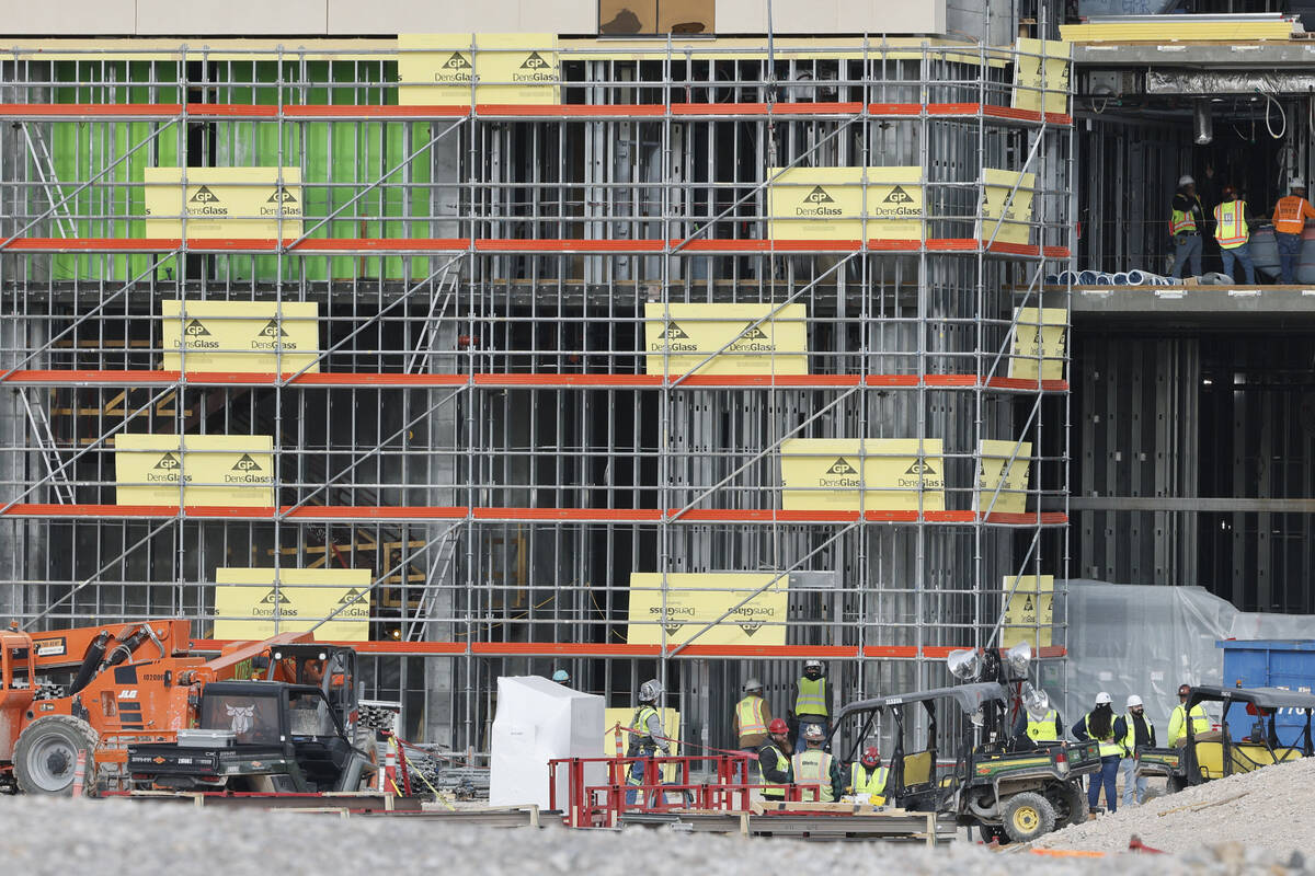 Station Casinos' under-construction Durango resort is seen, Monday, Dec. 5, 2022, in Las Vegas. ...