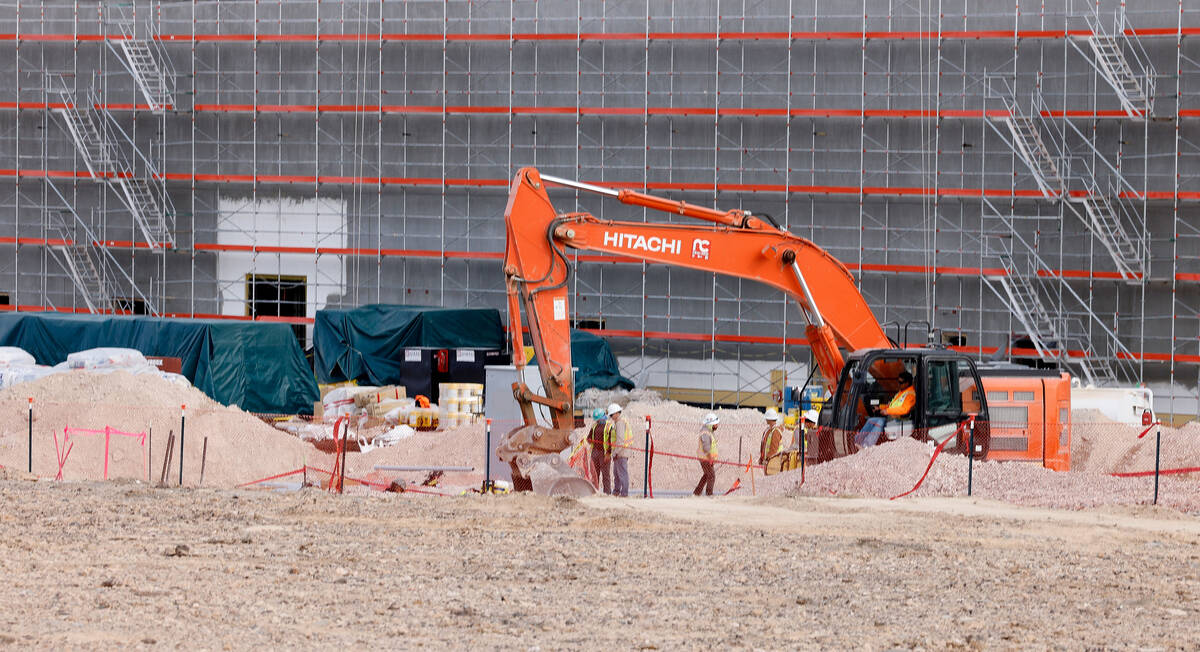 Station Casinos' under-construction Durango resort is seen, Monday, Dec. 5, 2022, in Las Vegas. ...