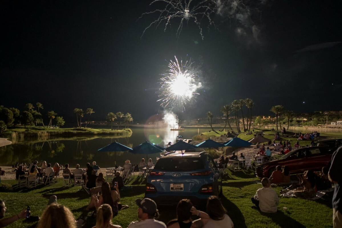 Lake Las Vegas will round out the holiday season with its annual New Year’s Eve fireworks di ...