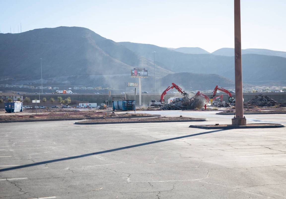 The former Fiesta Henderson site on Thursday, Dec. 8, 2022 in Henderson. The hotel-casino has b ...