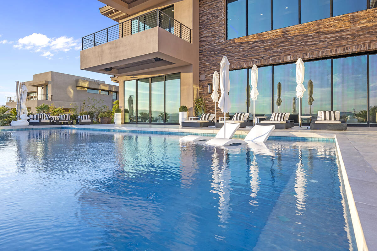 The pool. (Douglas Elliman, Nevada)