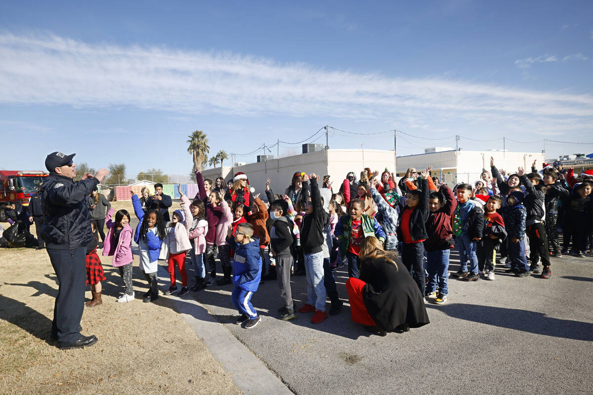 North Las Vegas firefighter Keith Armington, the vice president of the Firefighters of Southern ...