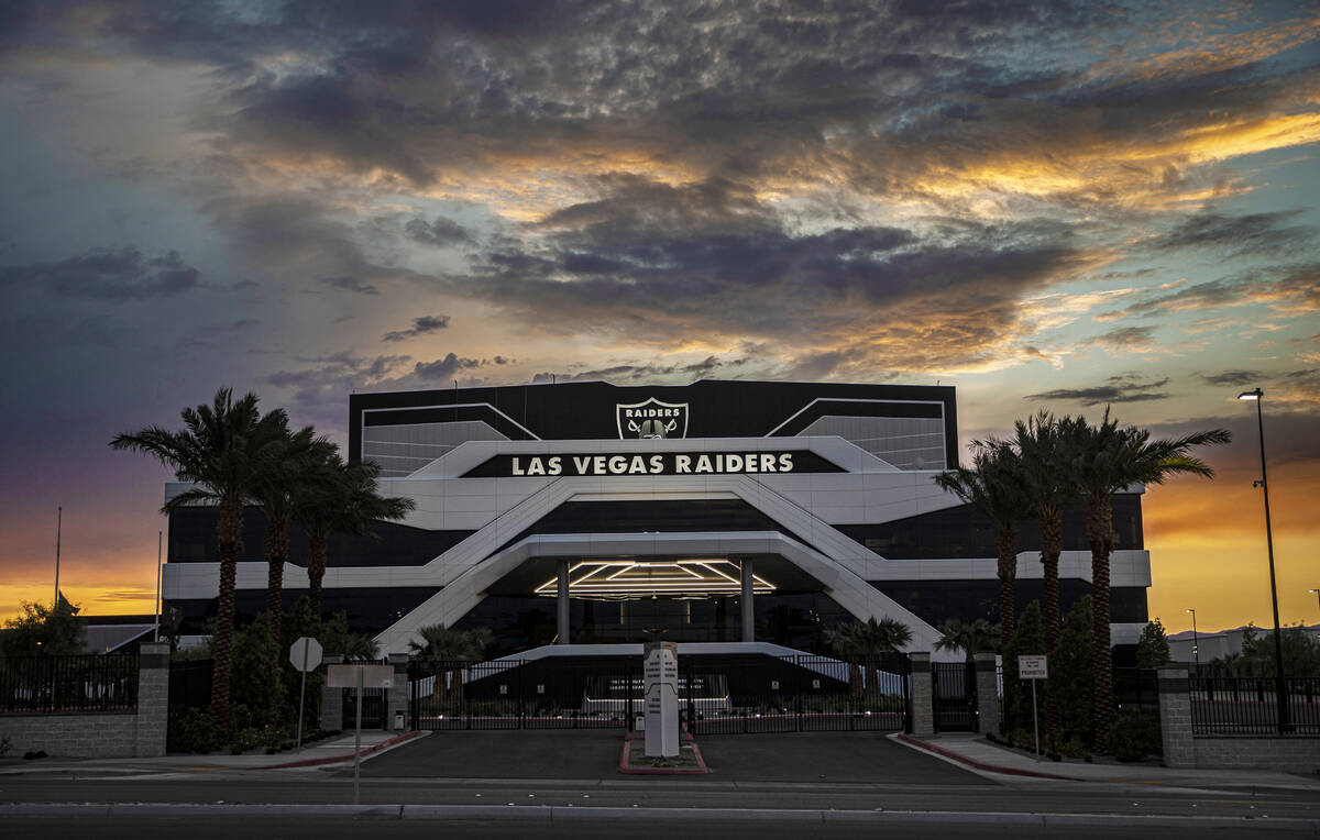 Raiders Headquarters and Intermountain Healthcare Performance Center on Monday, Aug. 30, 2021, ...