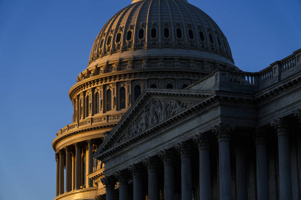 Sunrise at the U.S. Capitol on Monday, Dec. 19, 2022, as the House select committee investigati ...